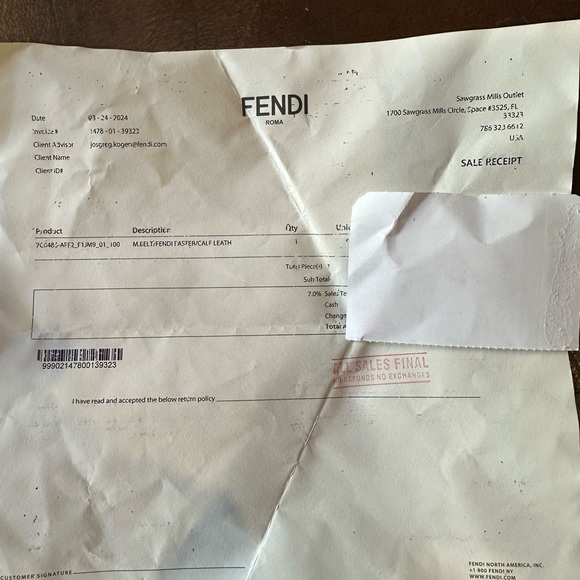 Fendi belt - Picture 4 of 5